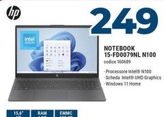 HP - Notebook 15-FD0079NL N100