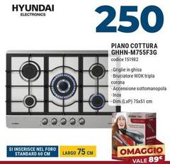 Hyundai - Piano Cottura GHHN-M755F3G