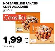 Consilia - Mozzarelline Panate/Olive Ascolane