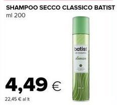 Batist - Shampoo Secco Classico