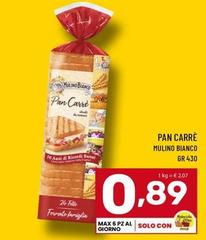Mulino Bianco - Pan Carre