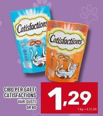 Catisfactions - Cibo Per Gatti