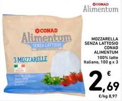 Conad - Mozzarella Senza Lattosio Alimentum