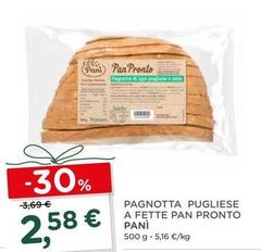 Pagnotta Pugliese A Fette Pan Pronto