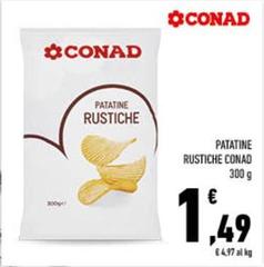 Conad - Patatine Rustiche
