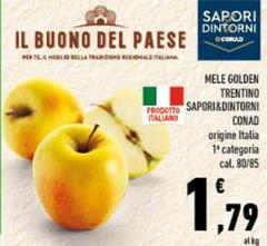 Conad - Mele Golden Trentino Sapori&Dintorni