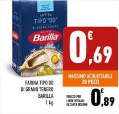 Barilla - Farina Tipo 00 Di Grano Tenero