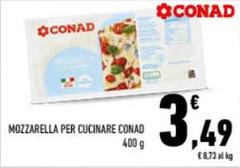 Conad - Mozzarella Per Cucinare