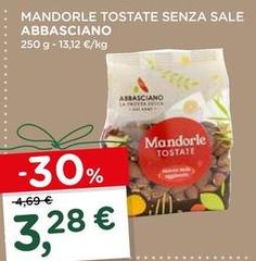 Abbasciano - Mandorle Tostate Senza Sale