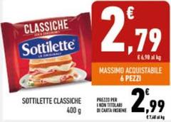 Sottilette - Classiche