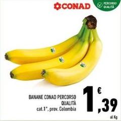 Conad - Banane Percorso Qualità