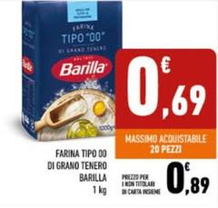 Barilla - Farina Tipo 00 Di Grano Tenero