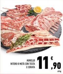 Agnello Intero O Metà Con Testa E Corata