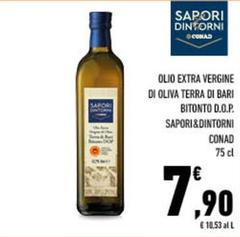 Sapori - Olio Extra Vergine Di Oliva Terra Di Bari Bitonto D.O.P. &Dintorni