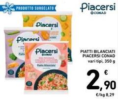 Conad - Piatti Bilanciati Piacersi