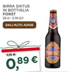 Forst - Birra Sixtus In Bottiglia