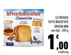 Grissin bon - Le Fresche Fette Biscottate