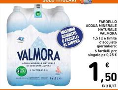 Valmora - Fardello Acqua Minerale Naturale