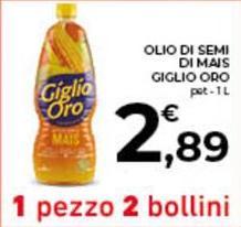 Giglio oro - Olio Di Semi Di Mais