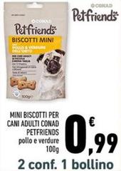Conad - Mini Biscotti Per Cani Adulti Petfriends