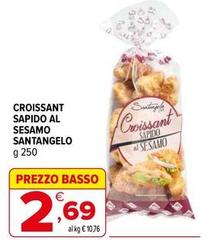 Santangelo - Croissant Sapido Al Sesamo