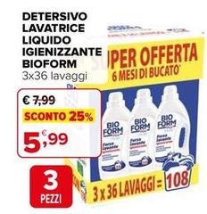 Bioform - Detersivo Lavatrice Liquido Igienizzante