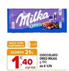 Milka - Cioccolato Oreo