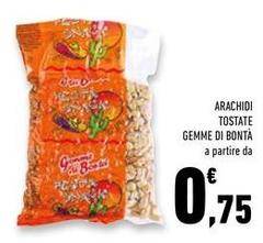Arachidi Tostate Gemme Di Bontà