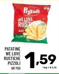 Pizzoli - Patatine We Love Rustiche