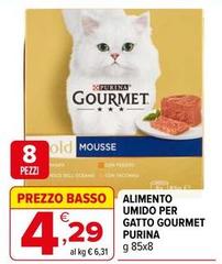 Purina - Alimento Umido Per Gatto Gourmet