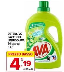 Ava - Detersivo Lavatrice Liquido