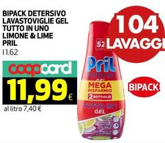Pril - Bipack Detersivo Lavastoviglie Tutto In Uno