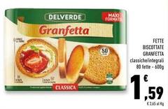 Delverde - Fette Biscottate