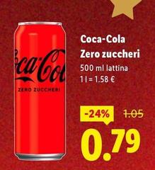 Coca Cola - Zero Zuccheri