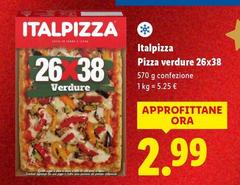 Italpizza - Pizza Verdure 26x38