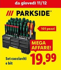 Parkside - Set Cacciaviti E Bit