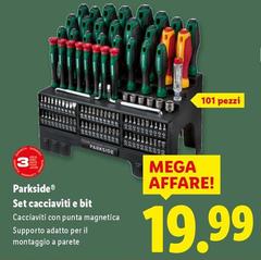 Parkside - Set Cacciaviti E Bit 