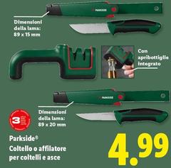 Parkside - Coltello O Affilatore Per Coltelli E Asce
