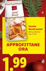 Favorina - Biscotti Speziati 