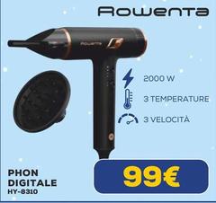 Rowenta - Phon Digitale HY-8310