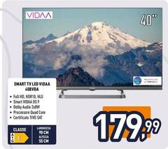 Ioplee - Smart Tv Led Vidaa 40BVDA 