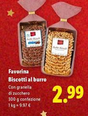 Favorina - Biscotti Al Burro