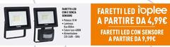 Ioplee - Faretto LED Con E Senza Sensore 