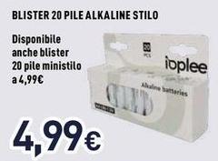 Ioplee - Blister 20 Pile Alkaline Stilo
