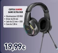 Ioplee - Cuffia Gaming Game Ultra Rgb