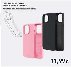 Ioplee - Cover Silicone Per La Serie Iphone 15, Iphone 16 E Iphone 17