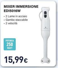 Electroline - EDI5016W Frullatore Frullatore Ad Immersione 250 W Bianco