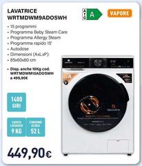 Electroline - Lavatrice WRTMDWM9ADOSWH