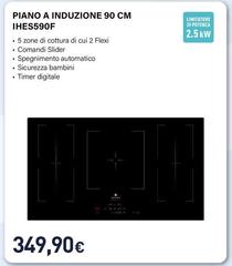 Whirlpool - Piano A Induzione 90 Cm IHES590F