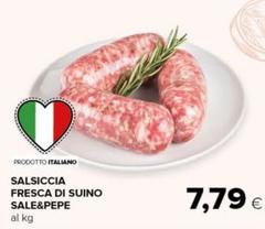 Salsiccia Fresca Di Suino Sale&Pepe